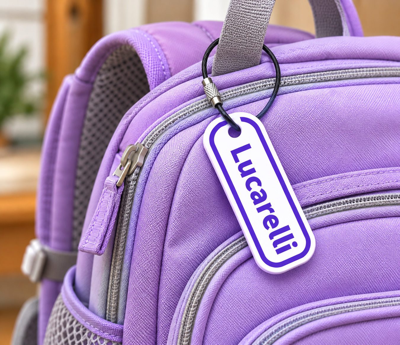 Personalized Kids Name Tags Rectangle image 4